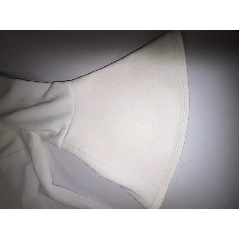 Calvin Klein White Bell Sleeve Sheath Dress‎ Size 6 - Picture 6 of 12